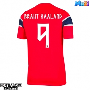 Norsko Erling Haaland #9 Domácí Dres MS 2026 Krátký Rukáv